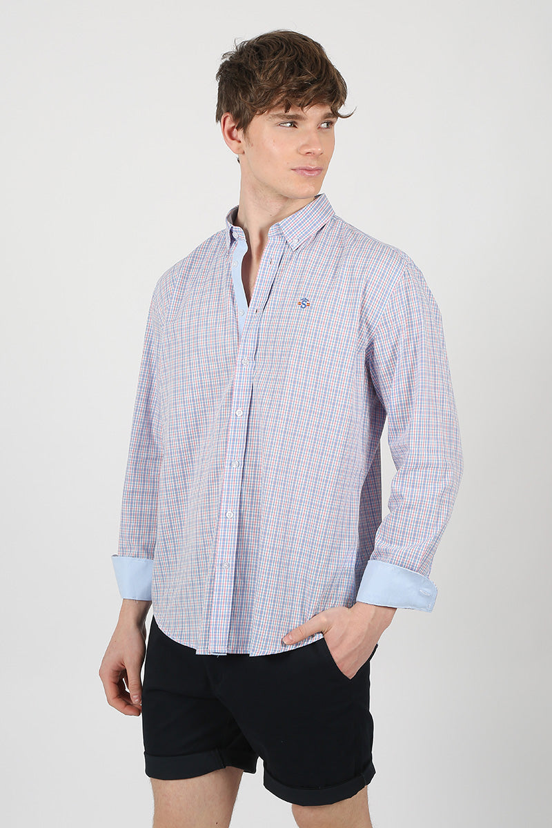 Camisa Celeste