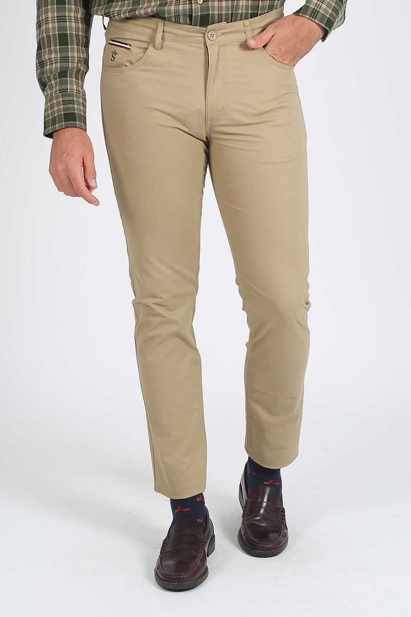 Pantalon Tostado