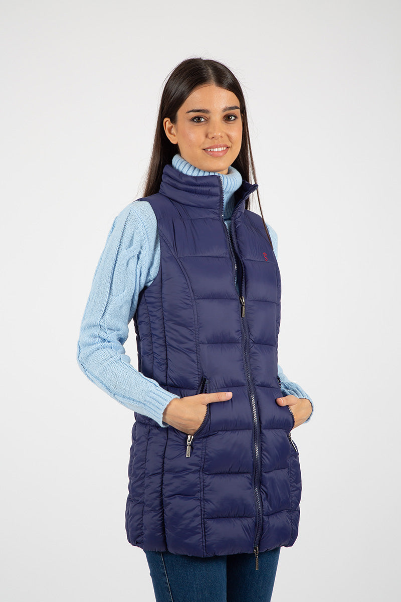 Gilet bleu marine