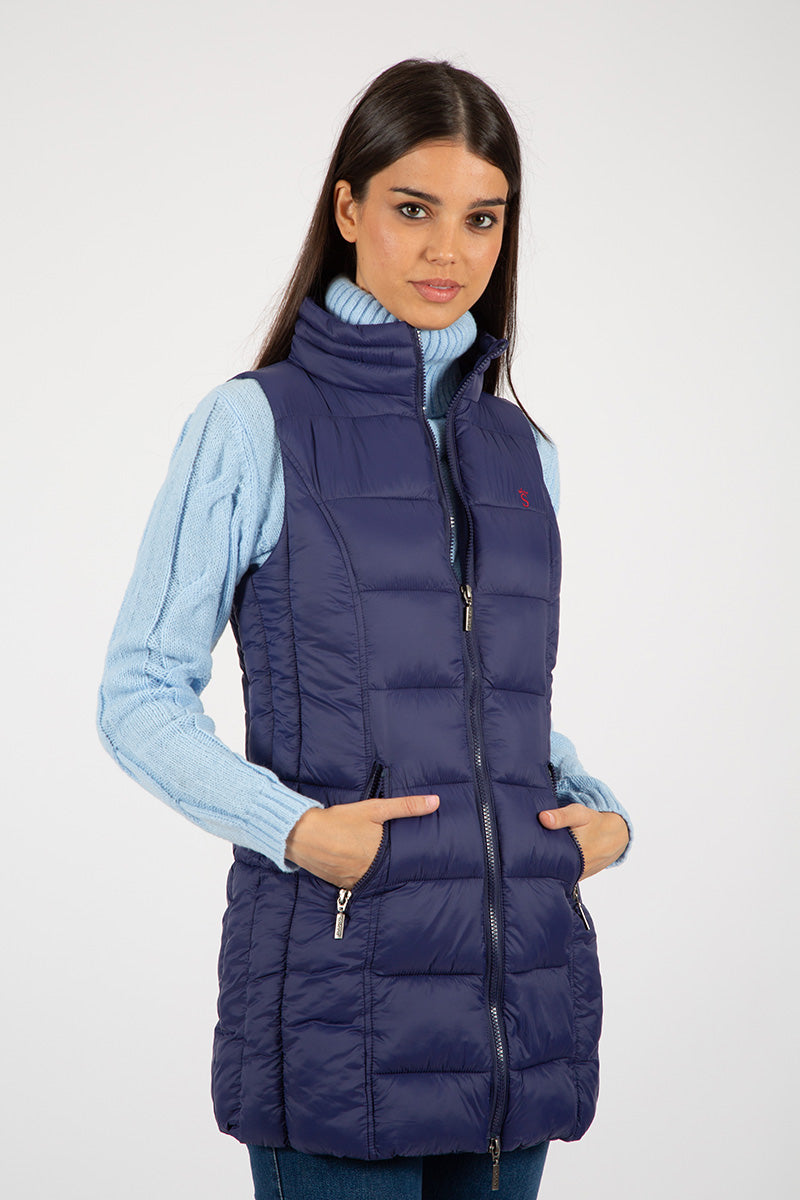 Gilet bleu marine