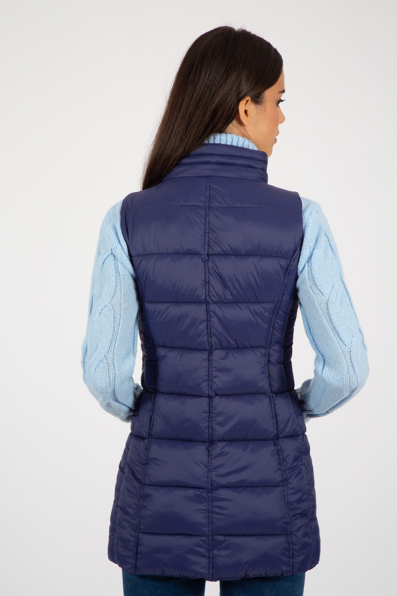 Gilet bleu marine