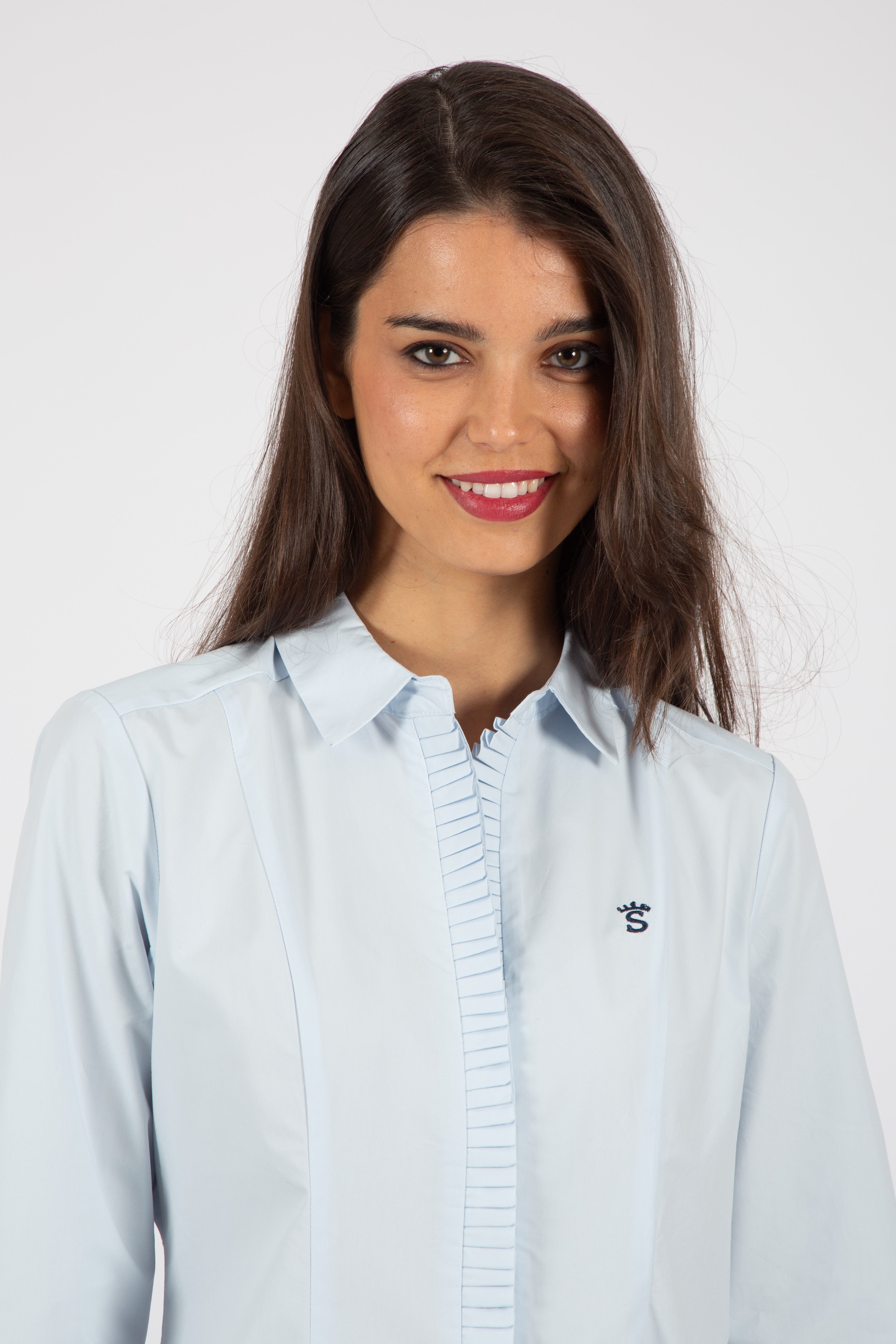 Camisa Celeste