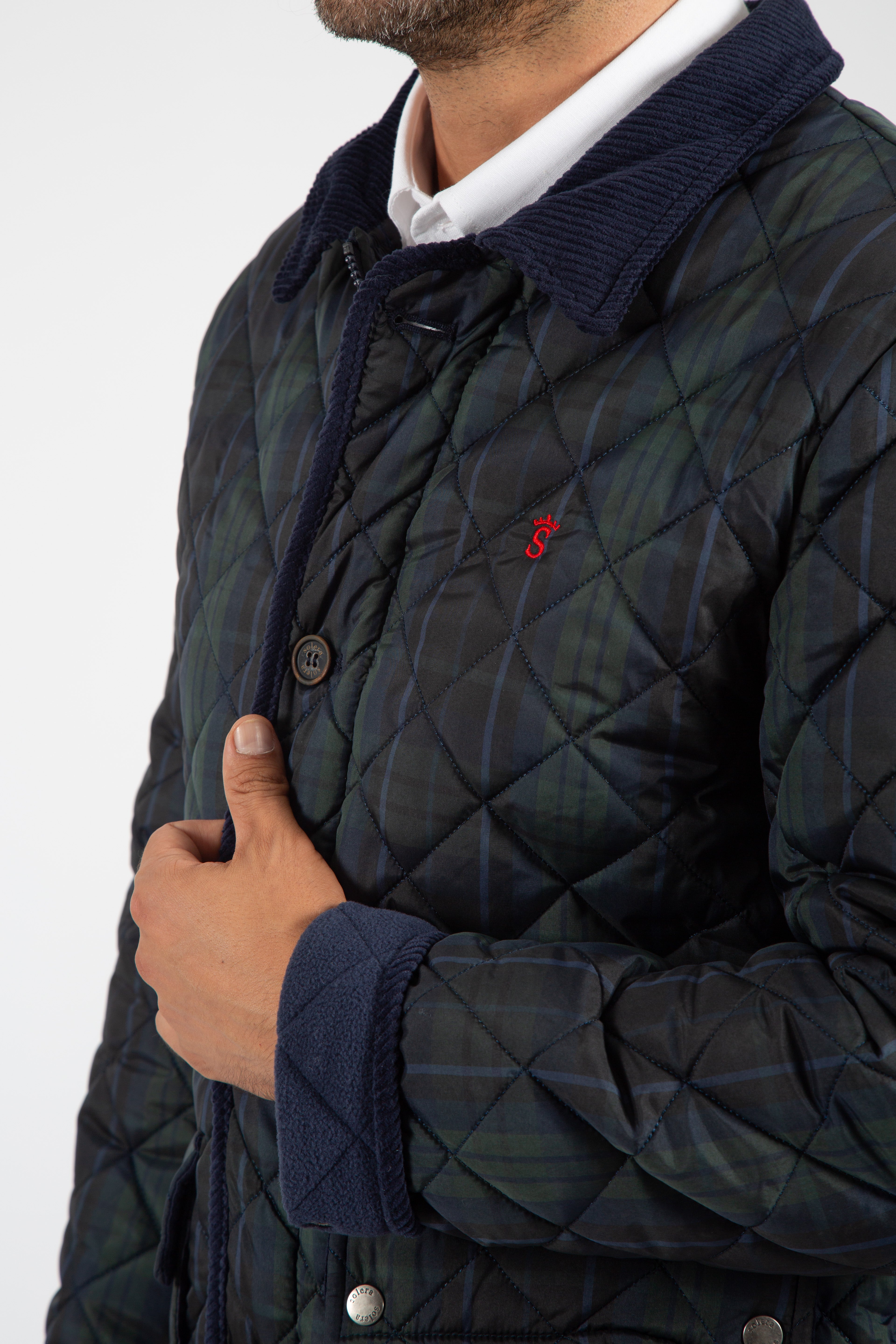 Parka huskey xadrez