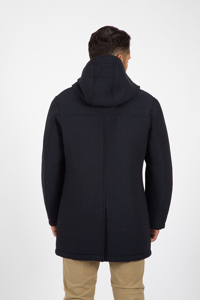 Navy neoprene jacket