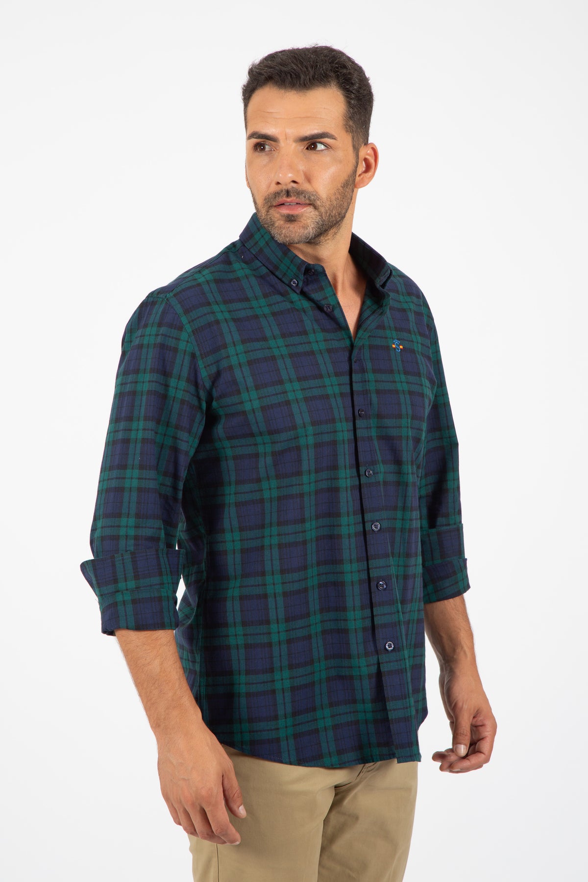 Camisa Verde Botella