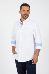 Camisa oxford Blanco