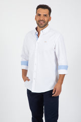 Camisa oxford Blanco