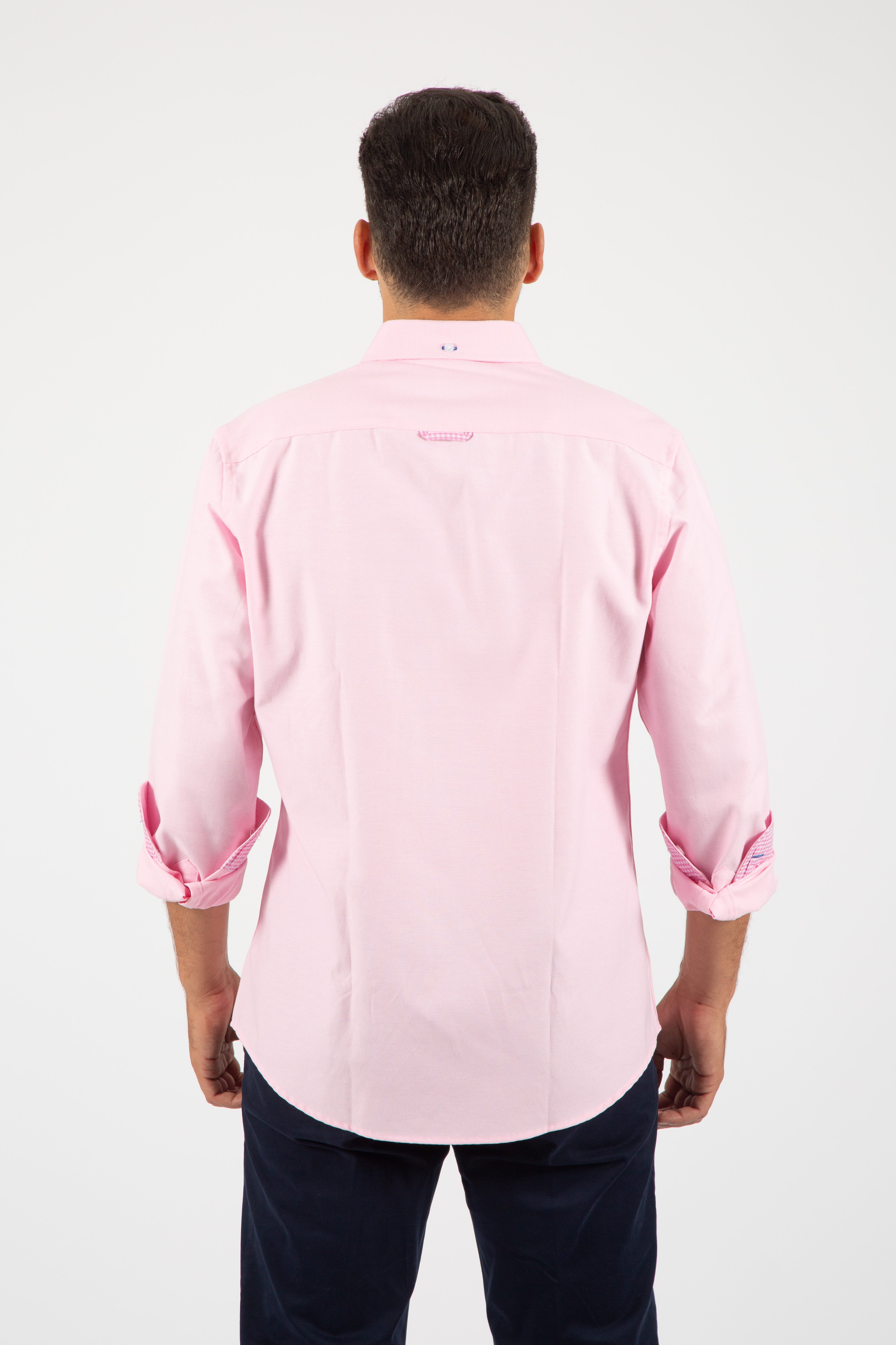 Camisa oxford Rosa