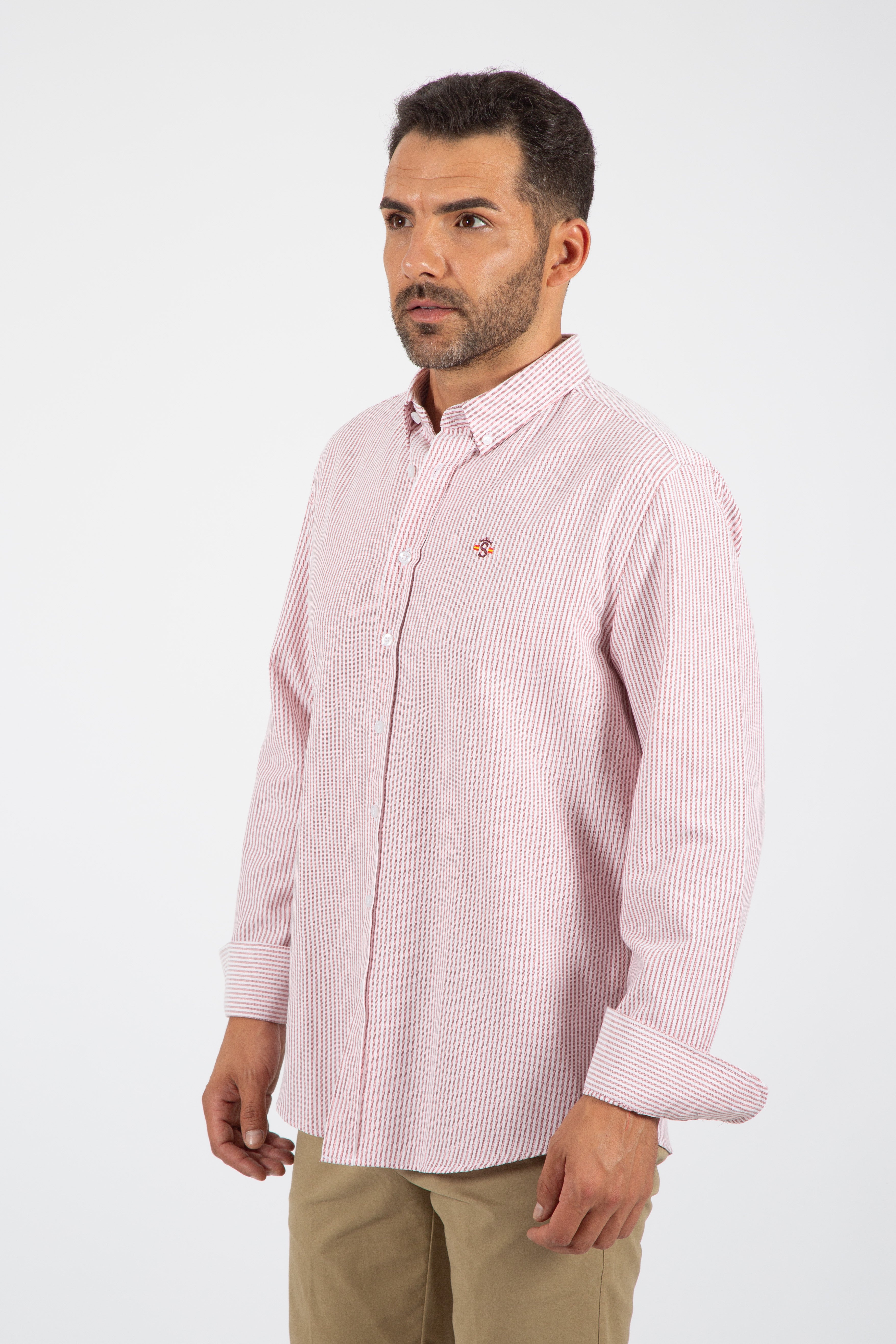 Maroon Oxford Shirt