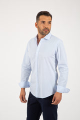 Camisa cuados Azul