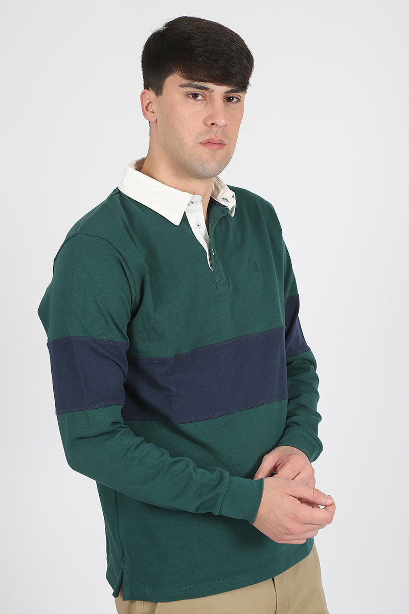 Polo franja Kaki