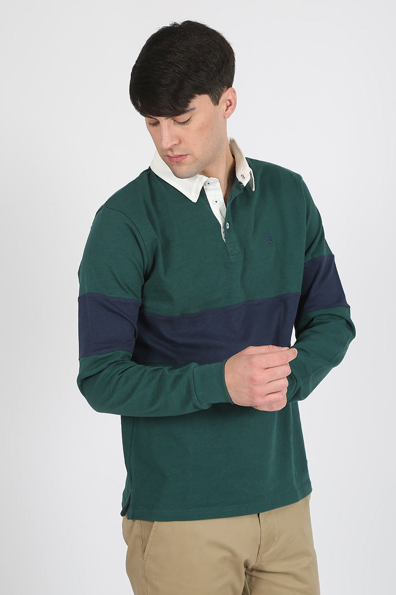 Polo franja Kaki