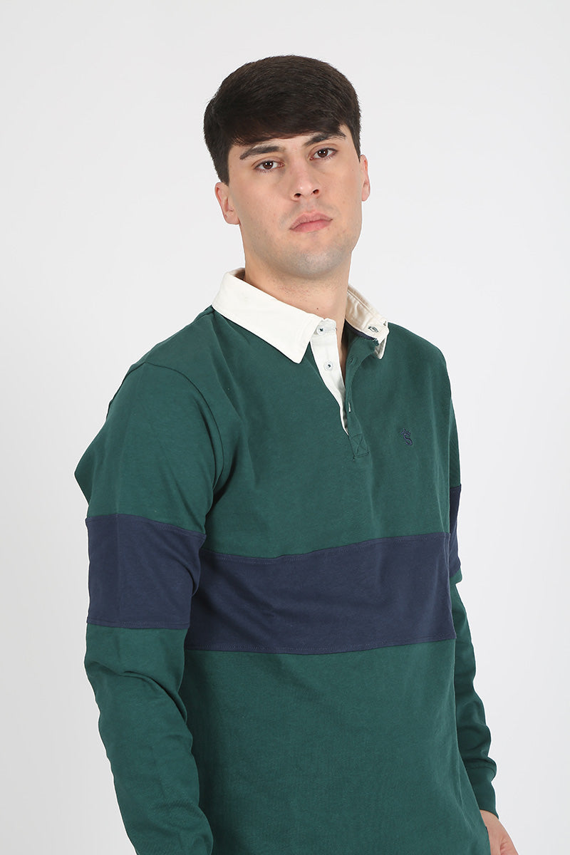 Polo franja Kaki