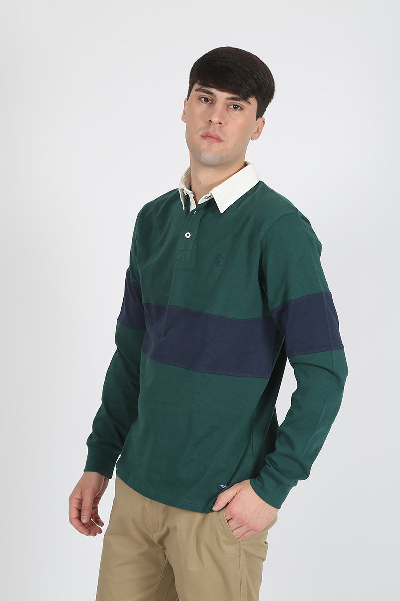 Polo franja Kaki