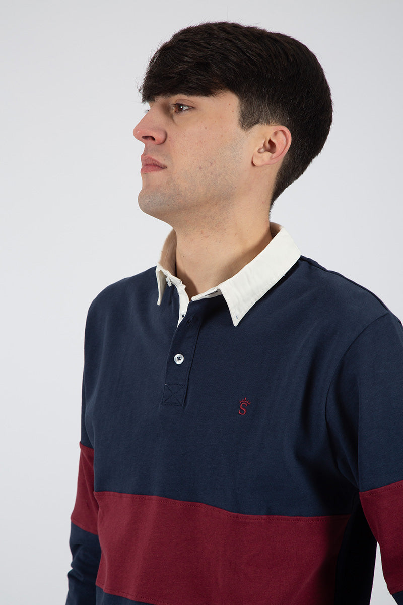 Polo franja Marino