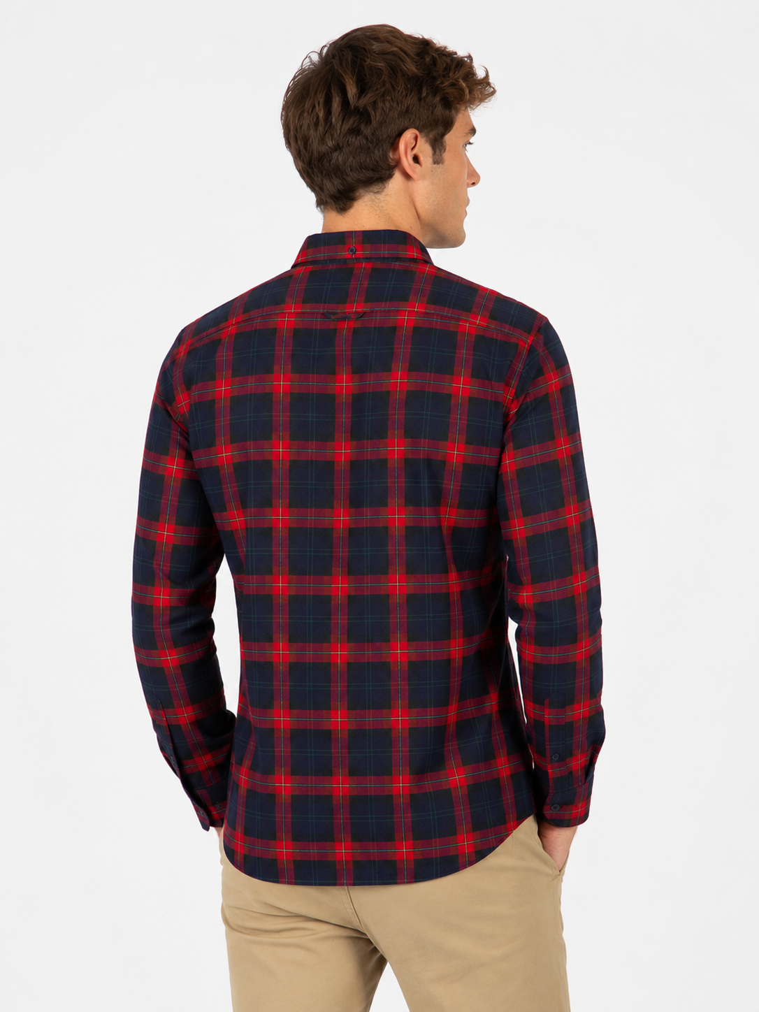 Camisa Cuadro Rojo.