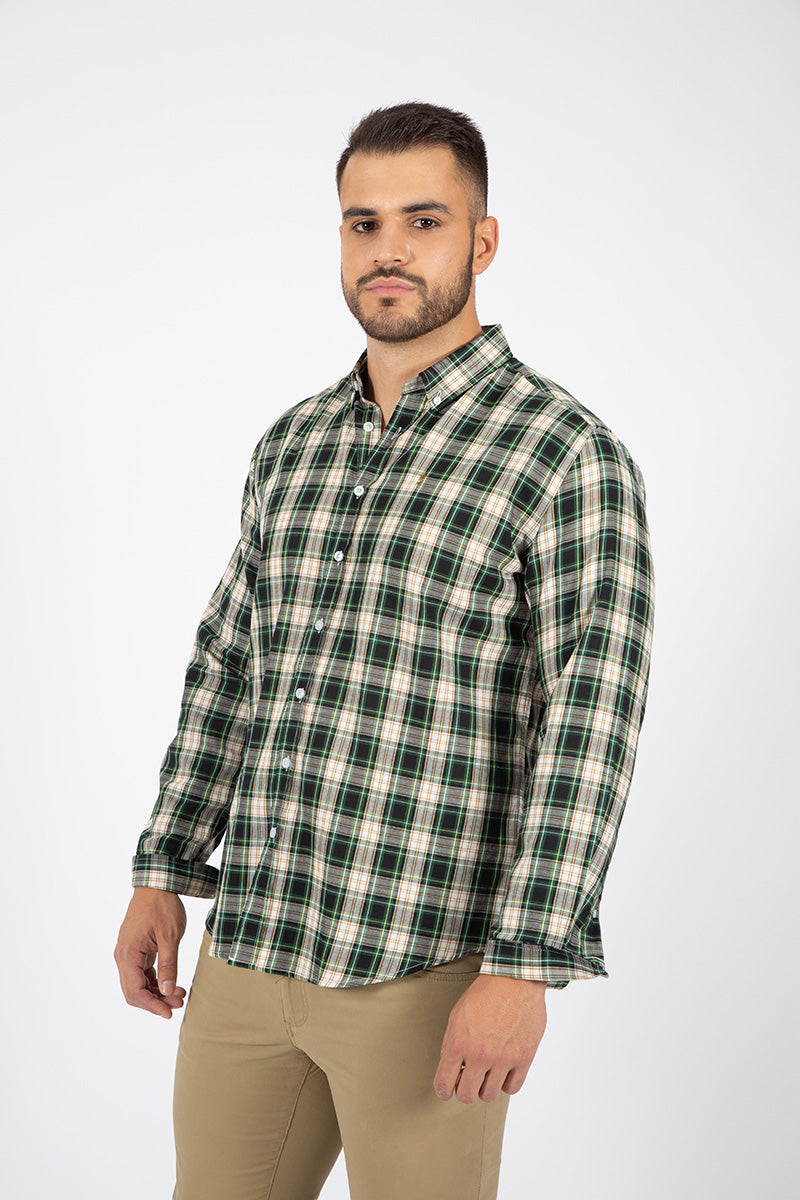 Bottle Green Shirt
