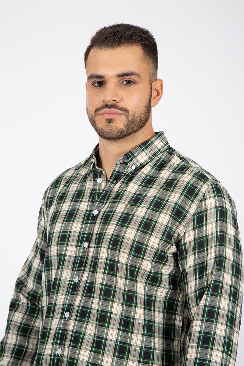 Bottle Green Shirt