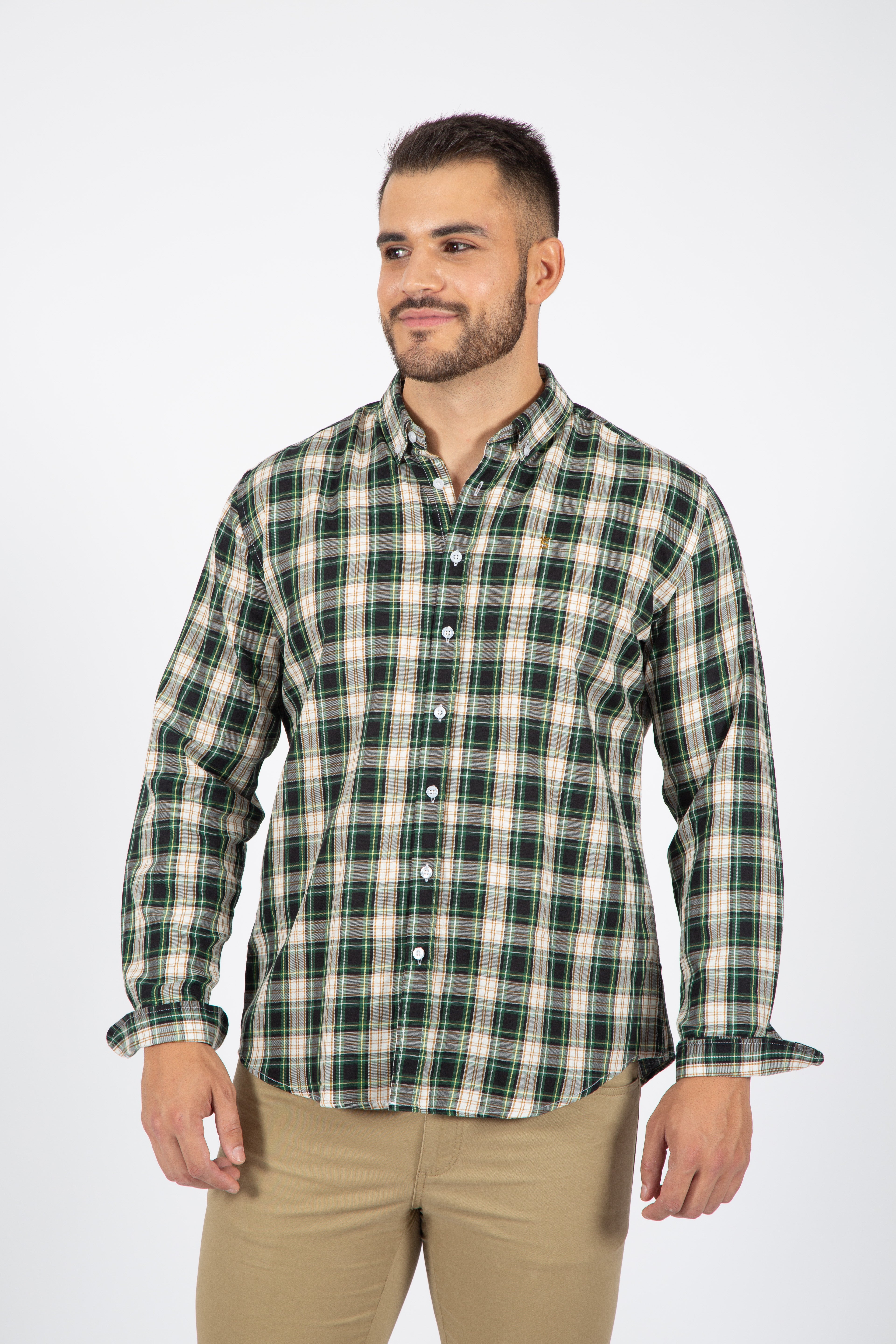 Bottle Green Shirt