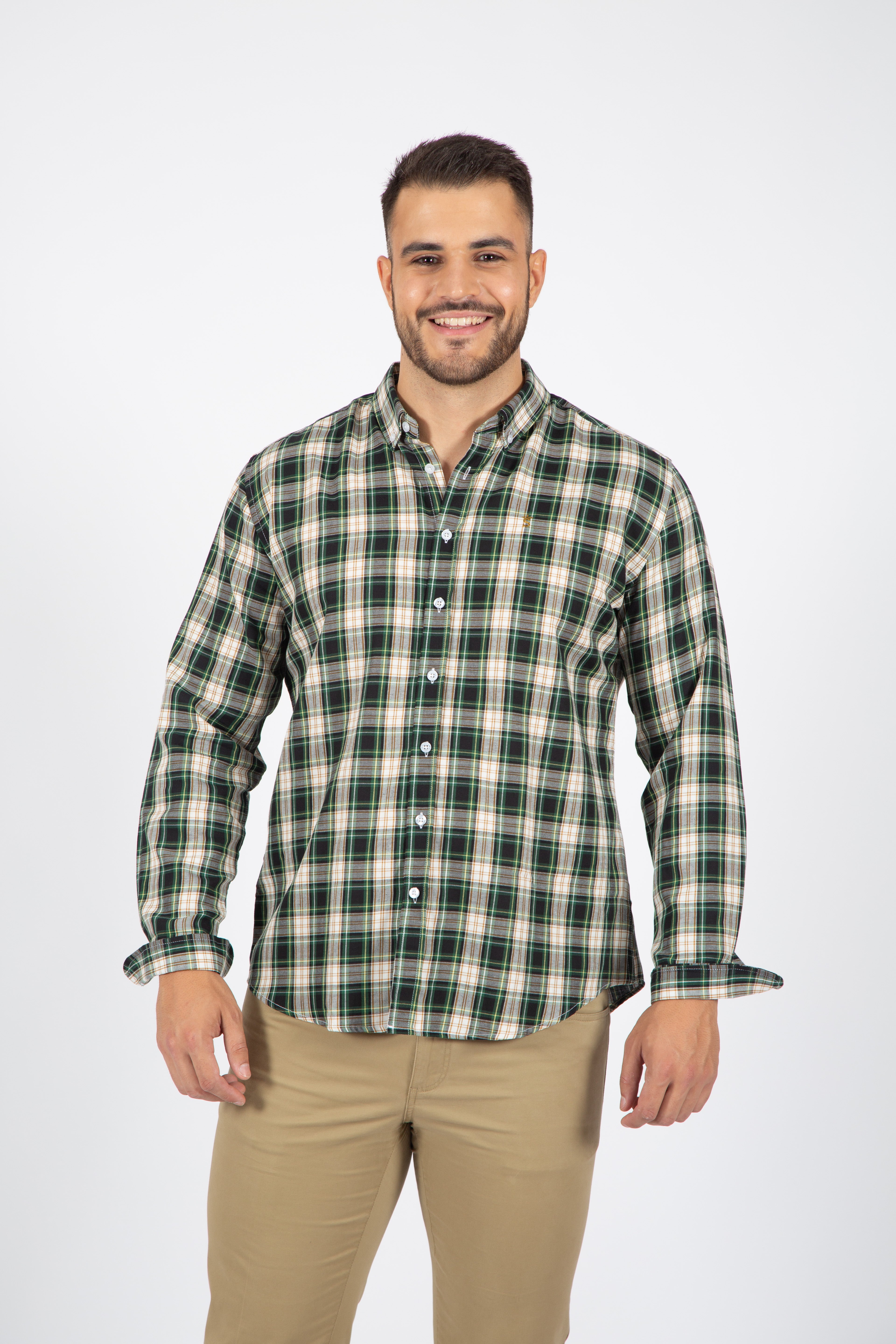 Camisa Verde Botella