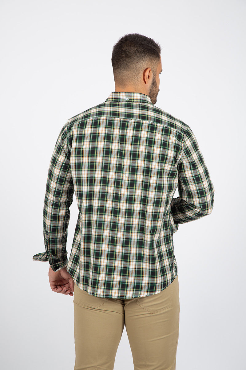 Bottle Green Shirt
