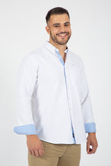 Camisa oxford Blanco