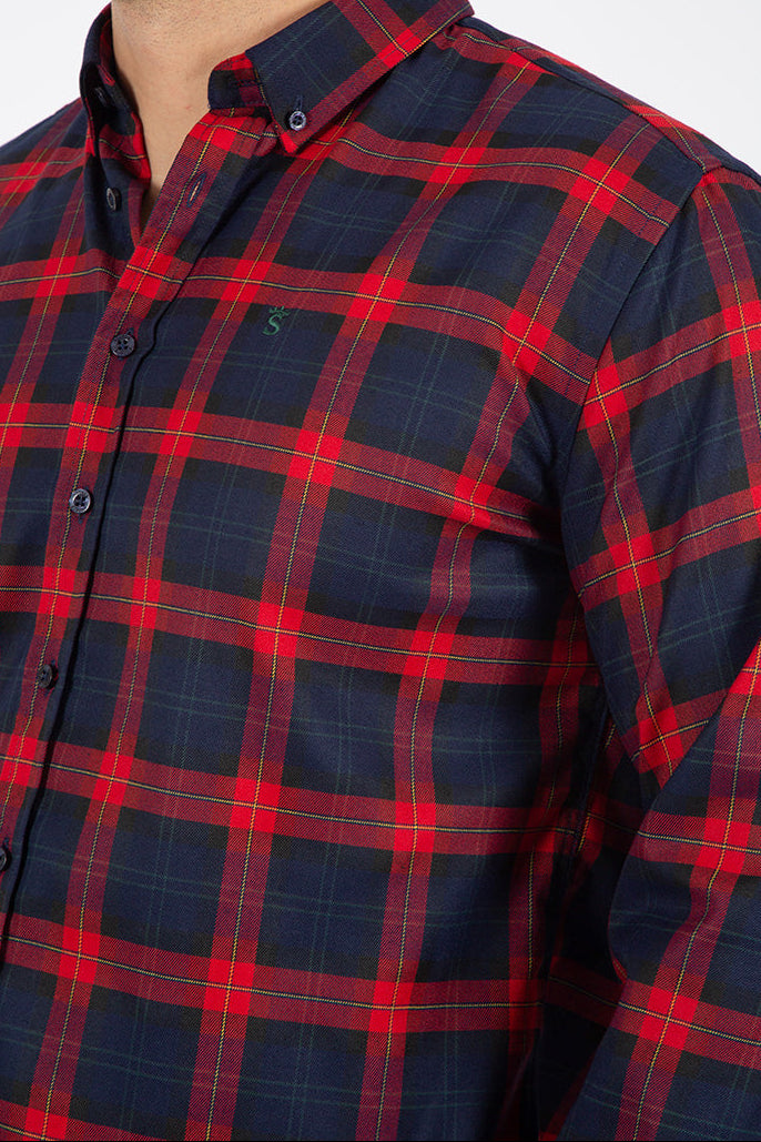 Camisa Cuadro Rojo