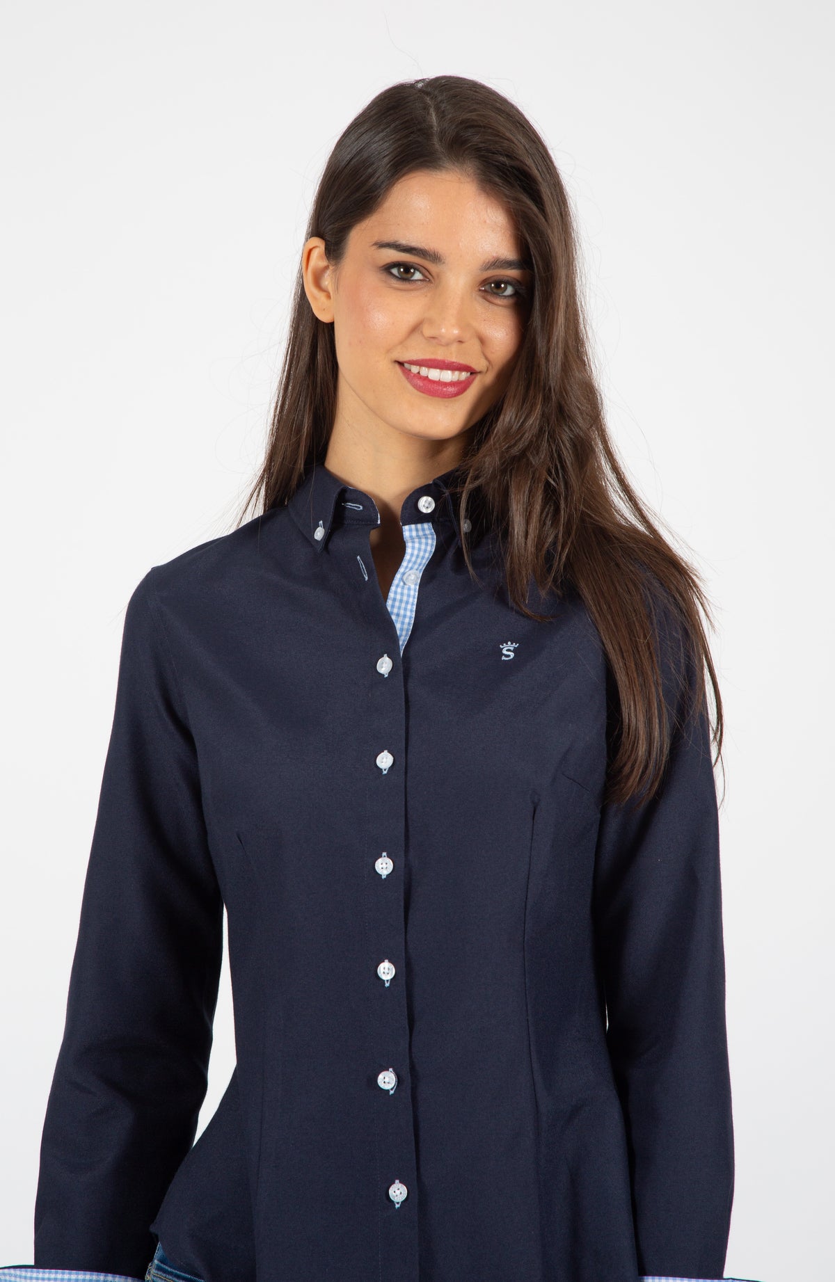 Camisa classic marino