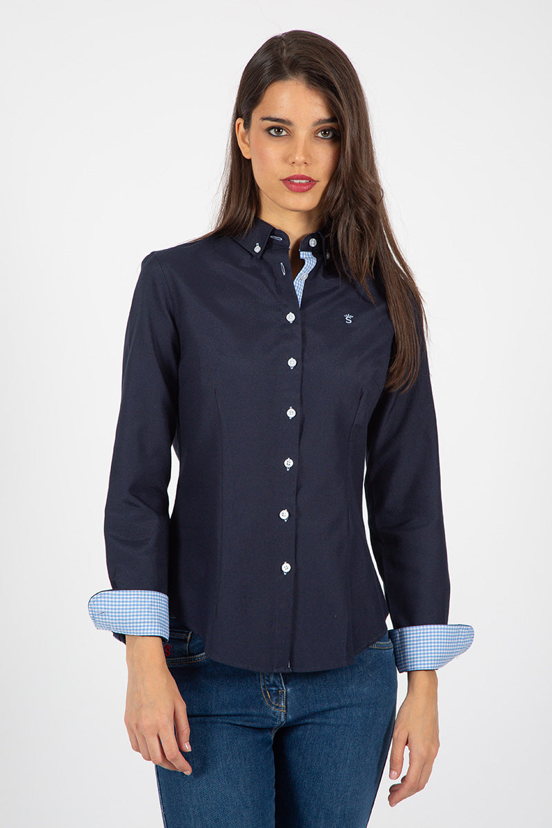 Camisa classic marino