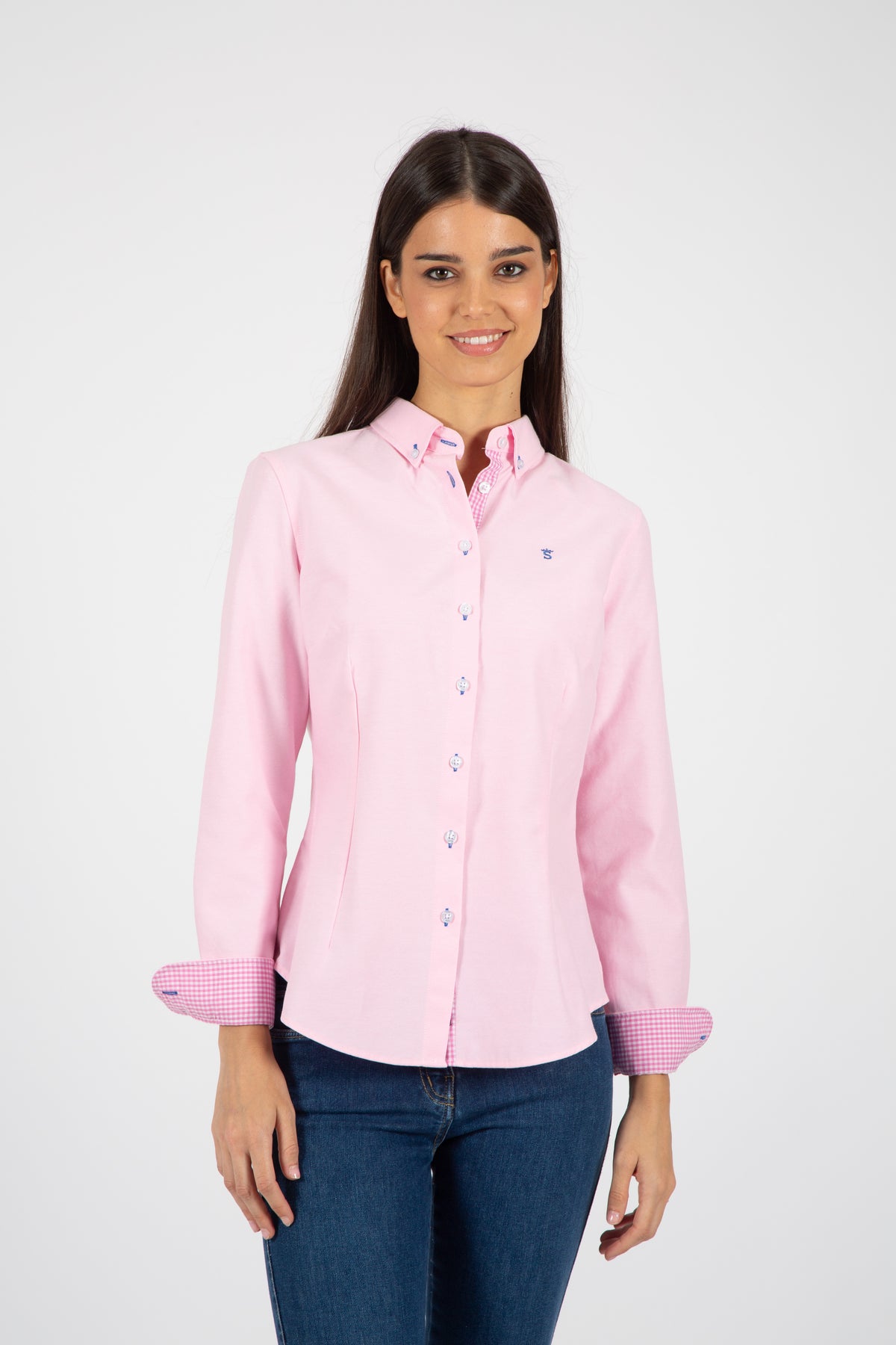 Camisa classic Rosa