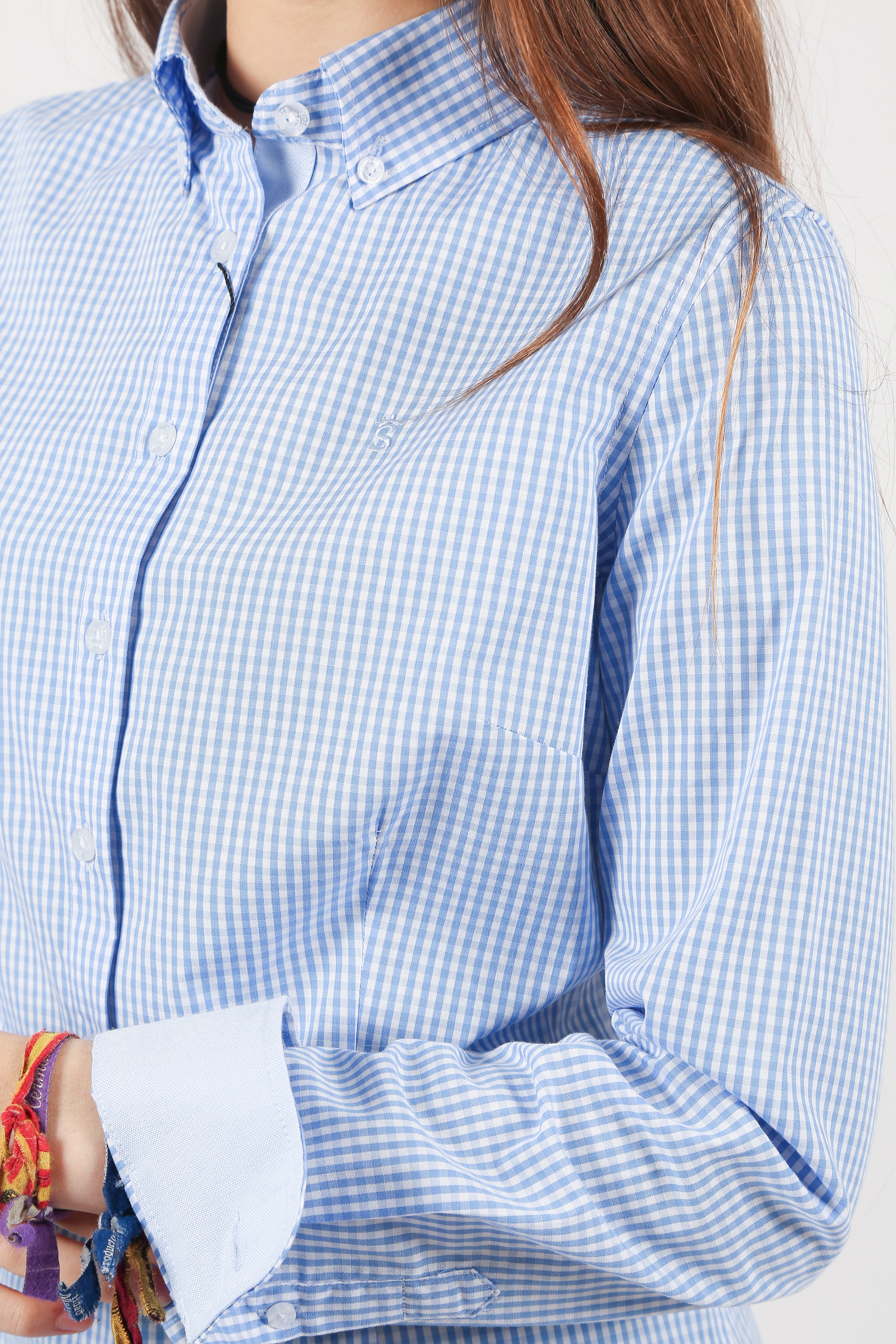 Blue Vichi Shirt