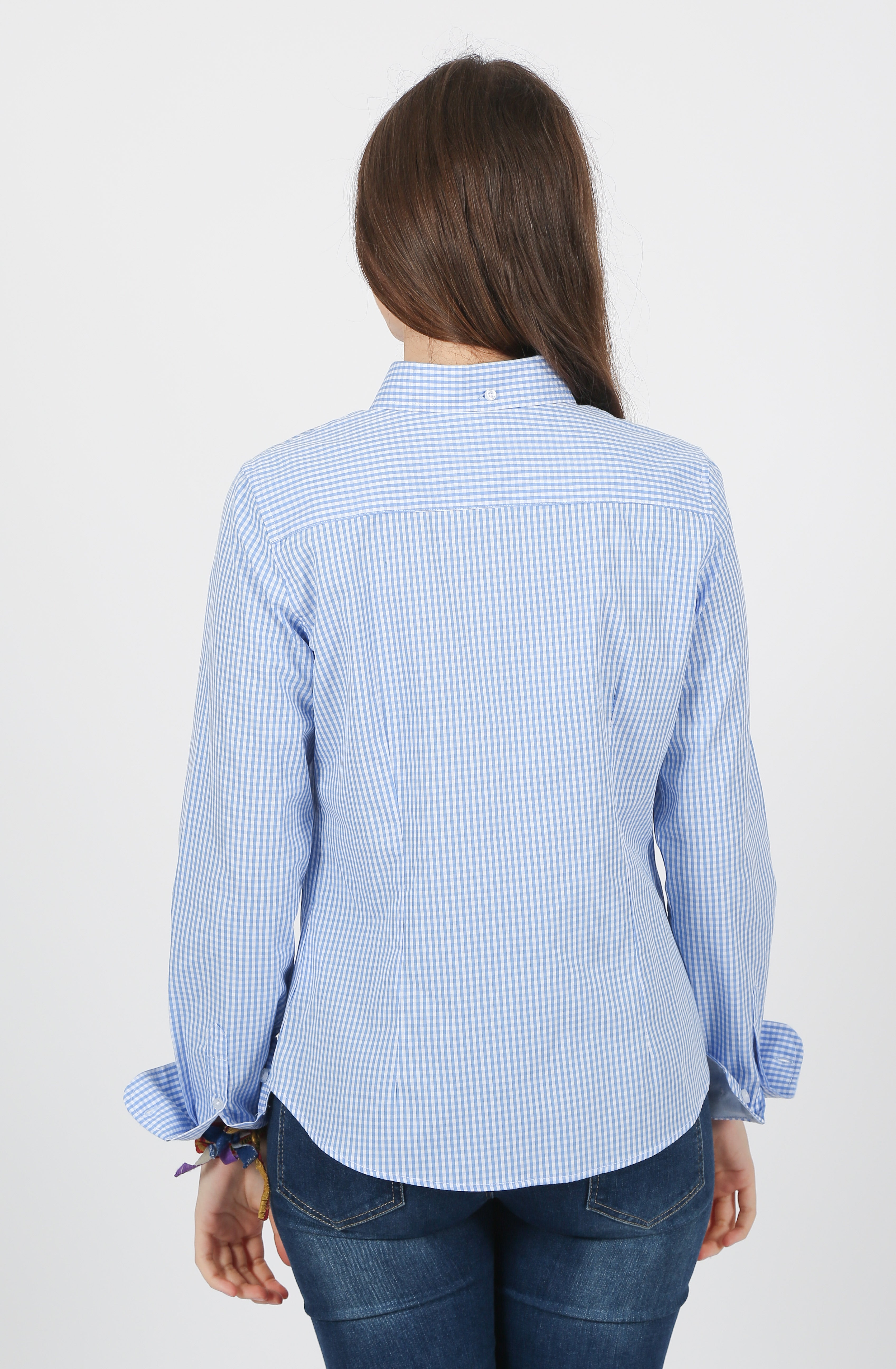 Blue Vichi Shirt