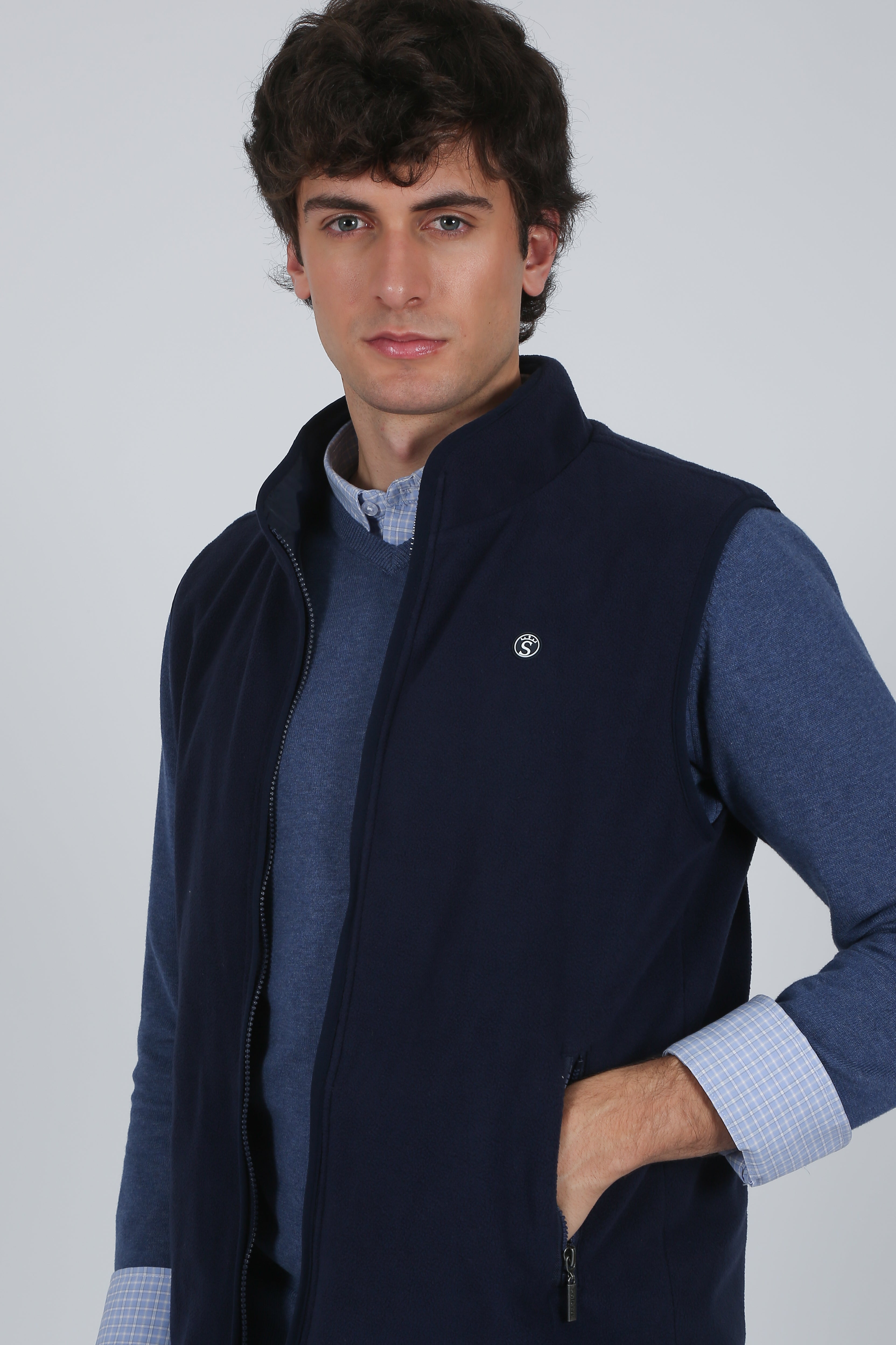 Chaleco Marino Reversible