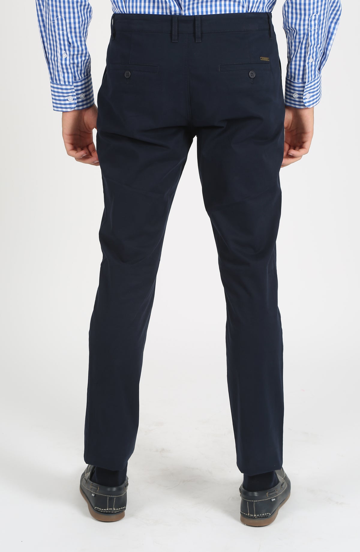 Pantalon chino marino