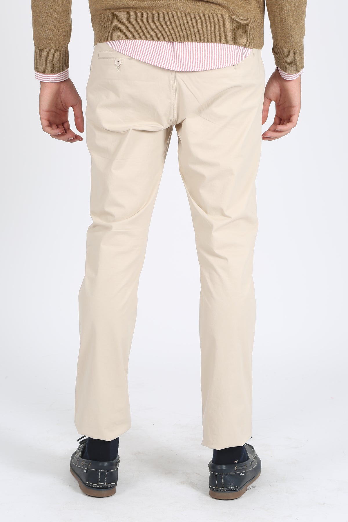 Pantalón chino beige
