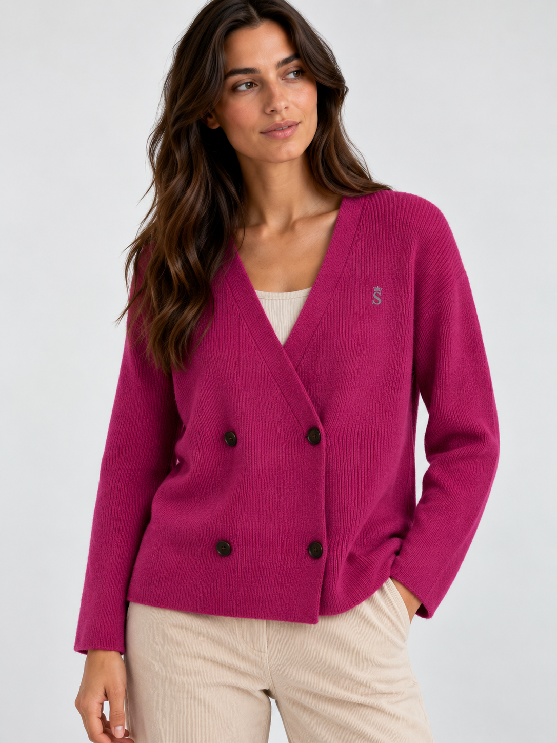 Chaqueta Fuxia