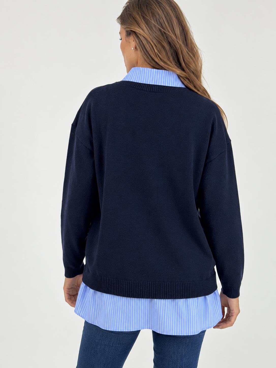 Jersey Blusa Marino