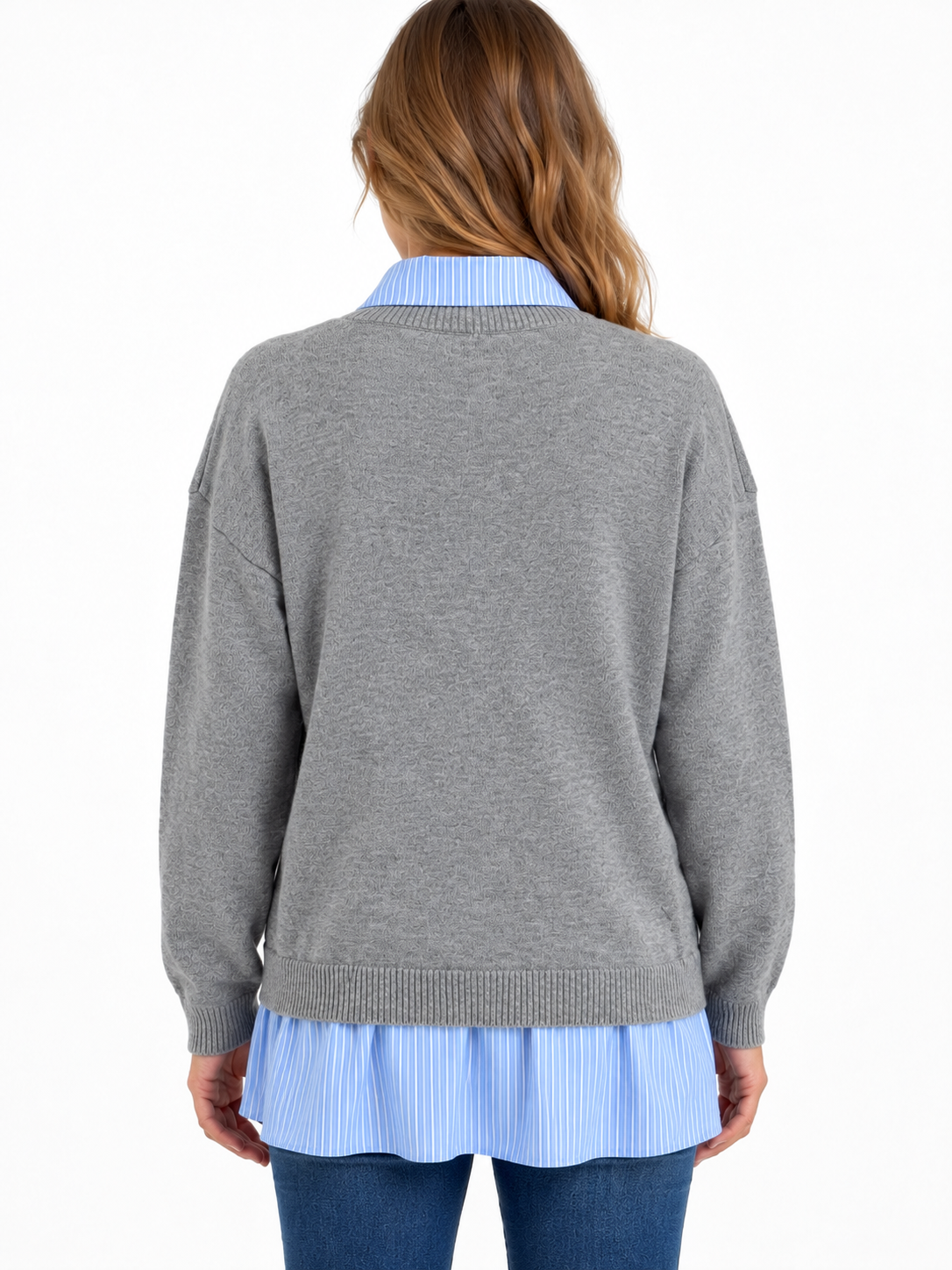 Jersey Blusa Gris