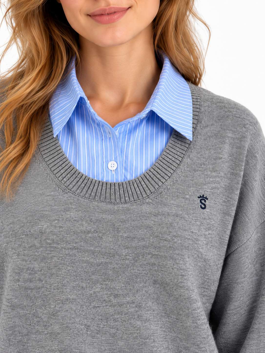 Jersey Blusa Gris