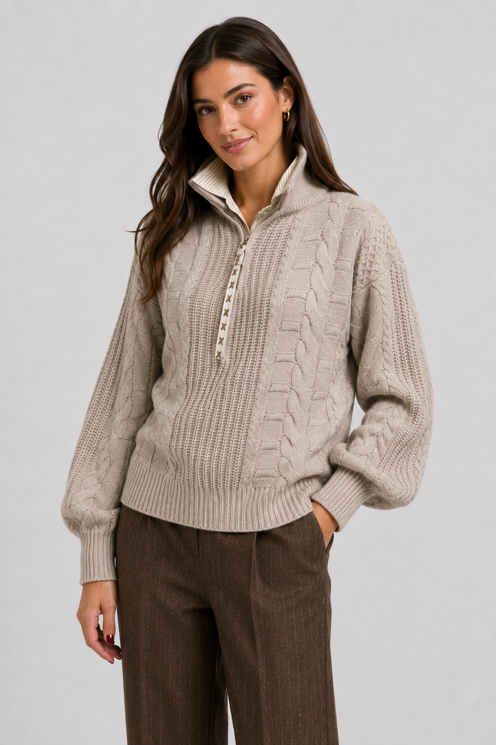 Jersey Punto Beige