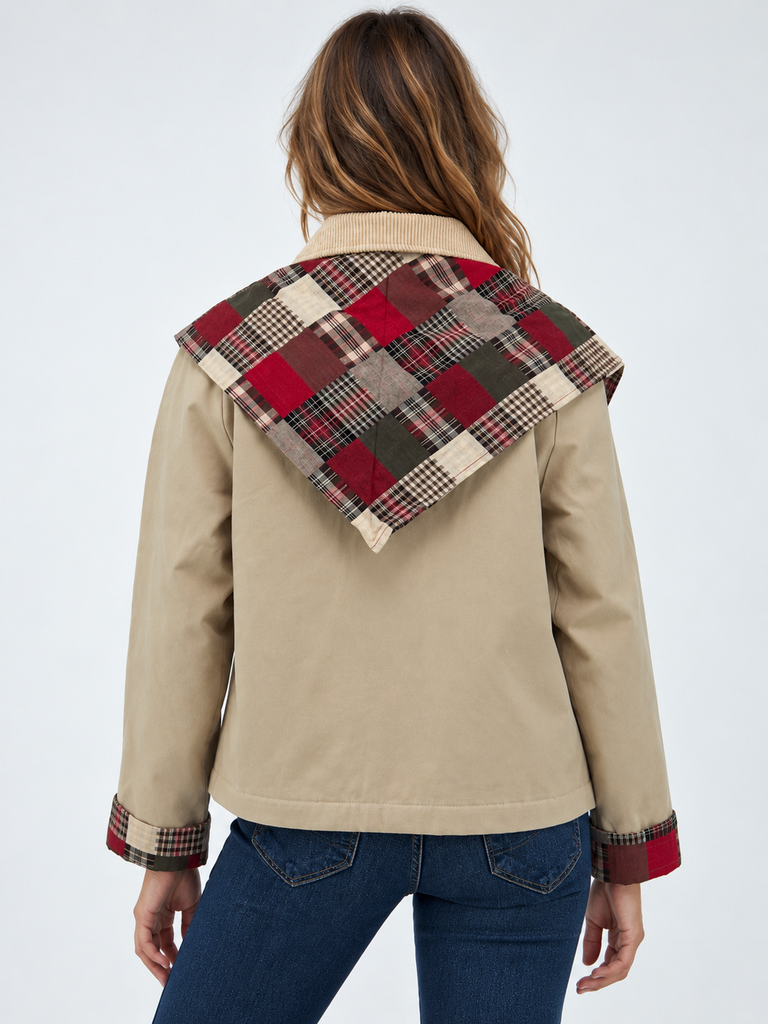 Cazadora Pañuelo Beige