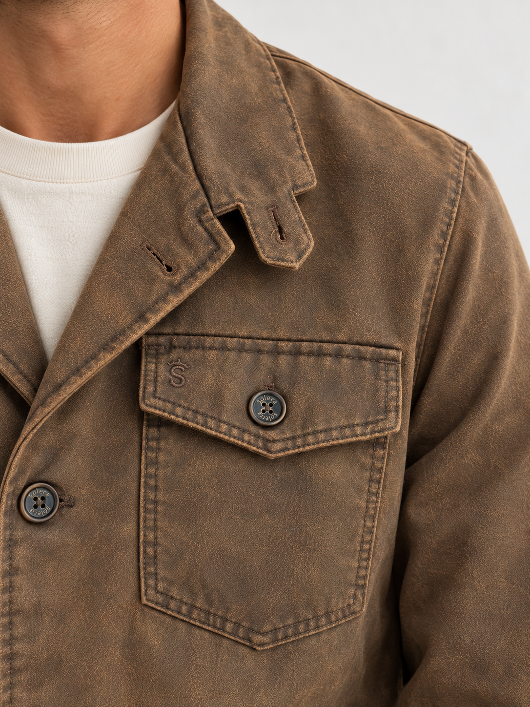 Chaquetón Marrón