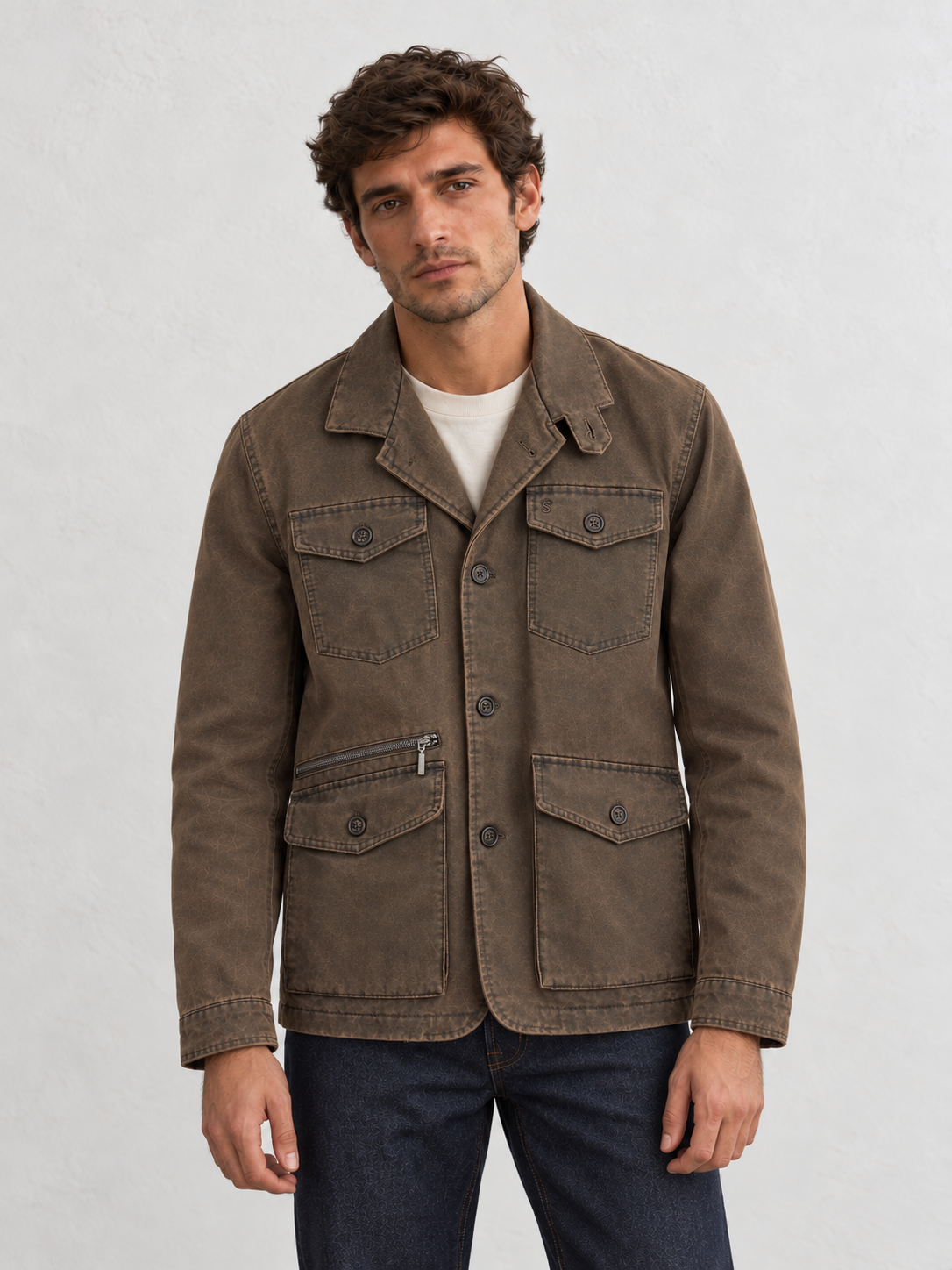 Chaquetón Marrón