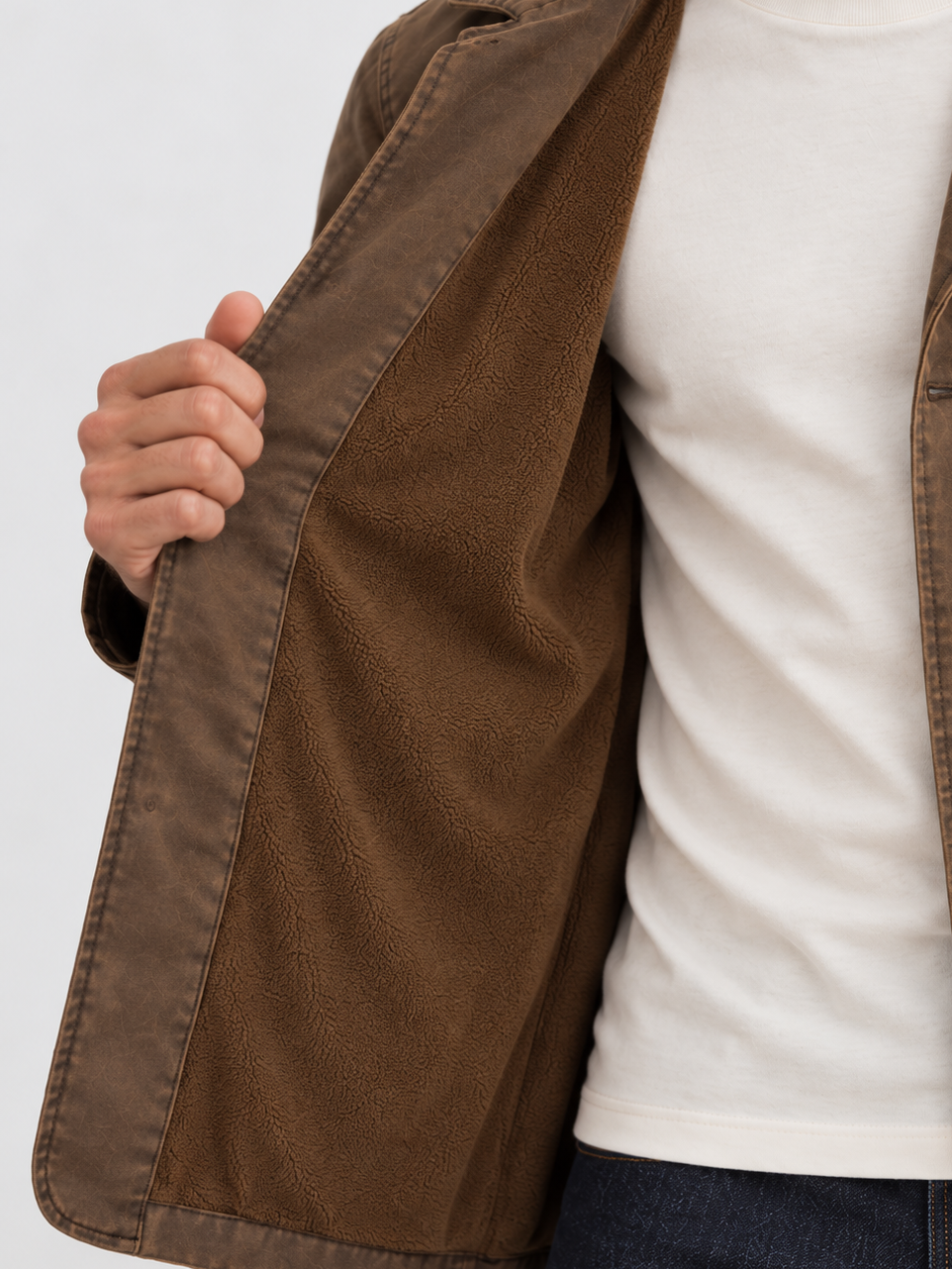 Chaquetón Marrón
