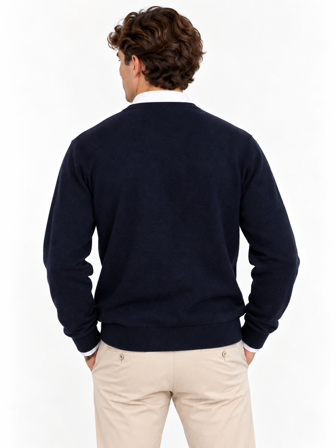 Chaqueta Punto Marino