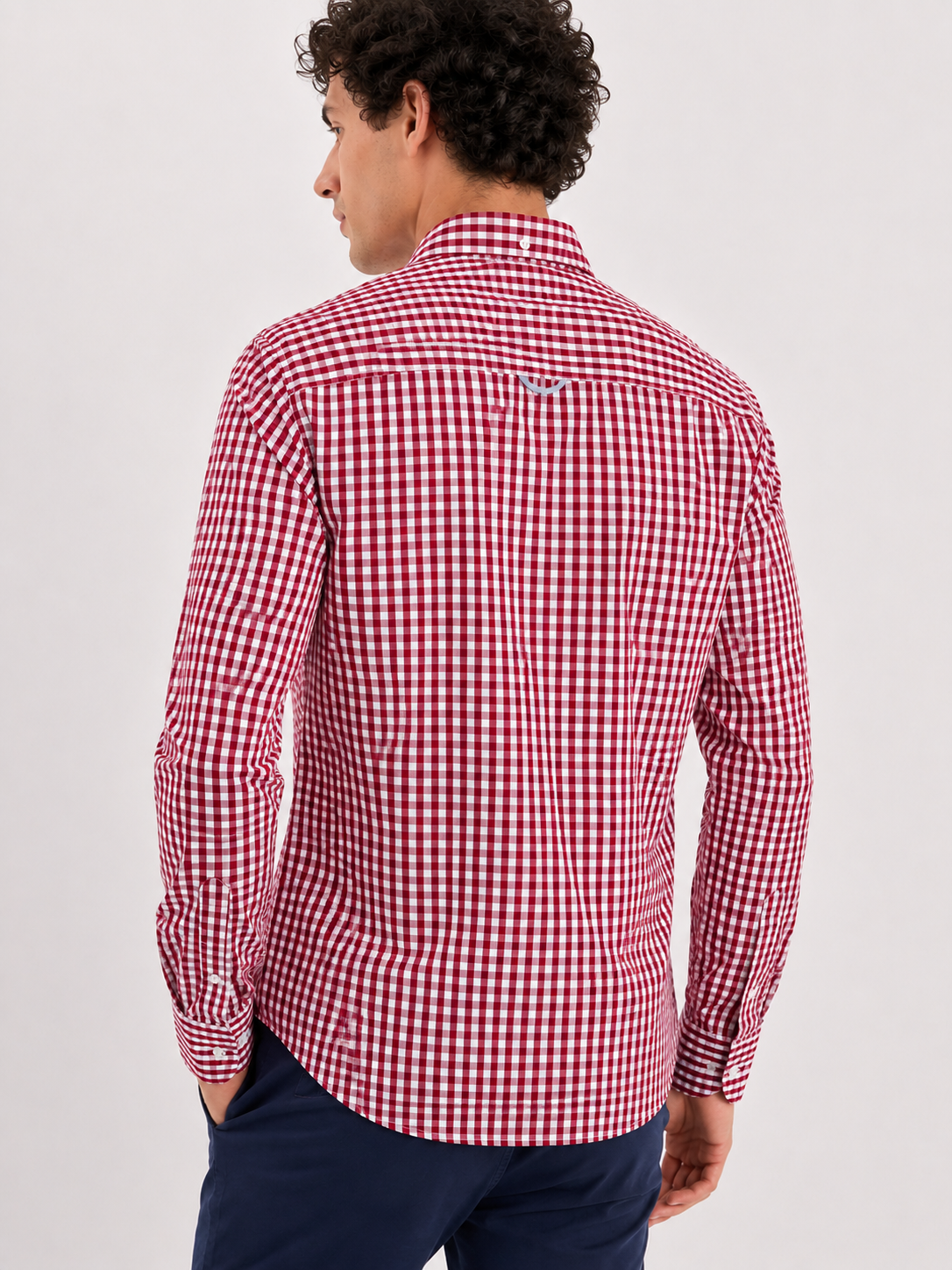Camisa Cuadro Rojo Bandera