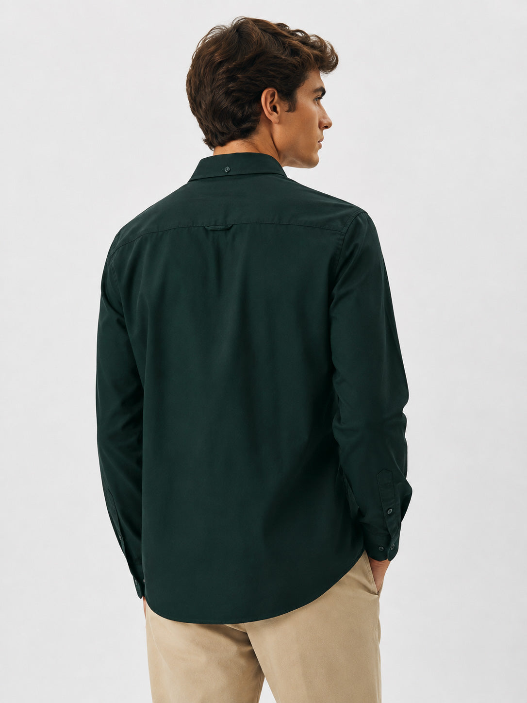 Camisa VERDE BOTELLA