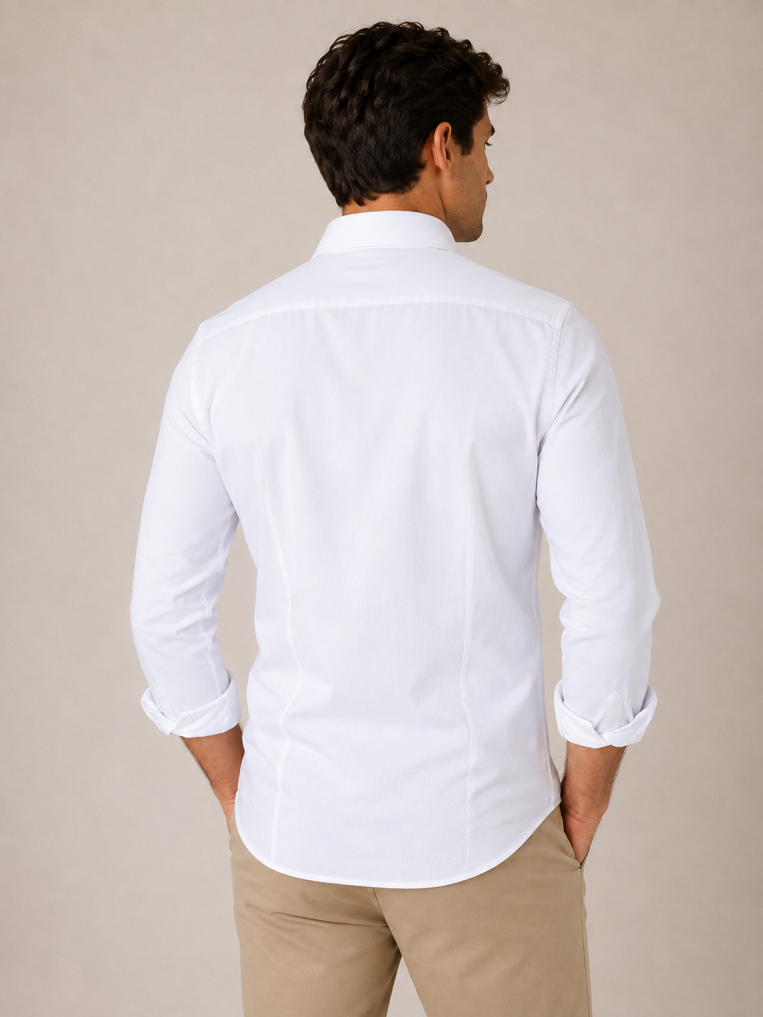 Camisa Vestir Blanca