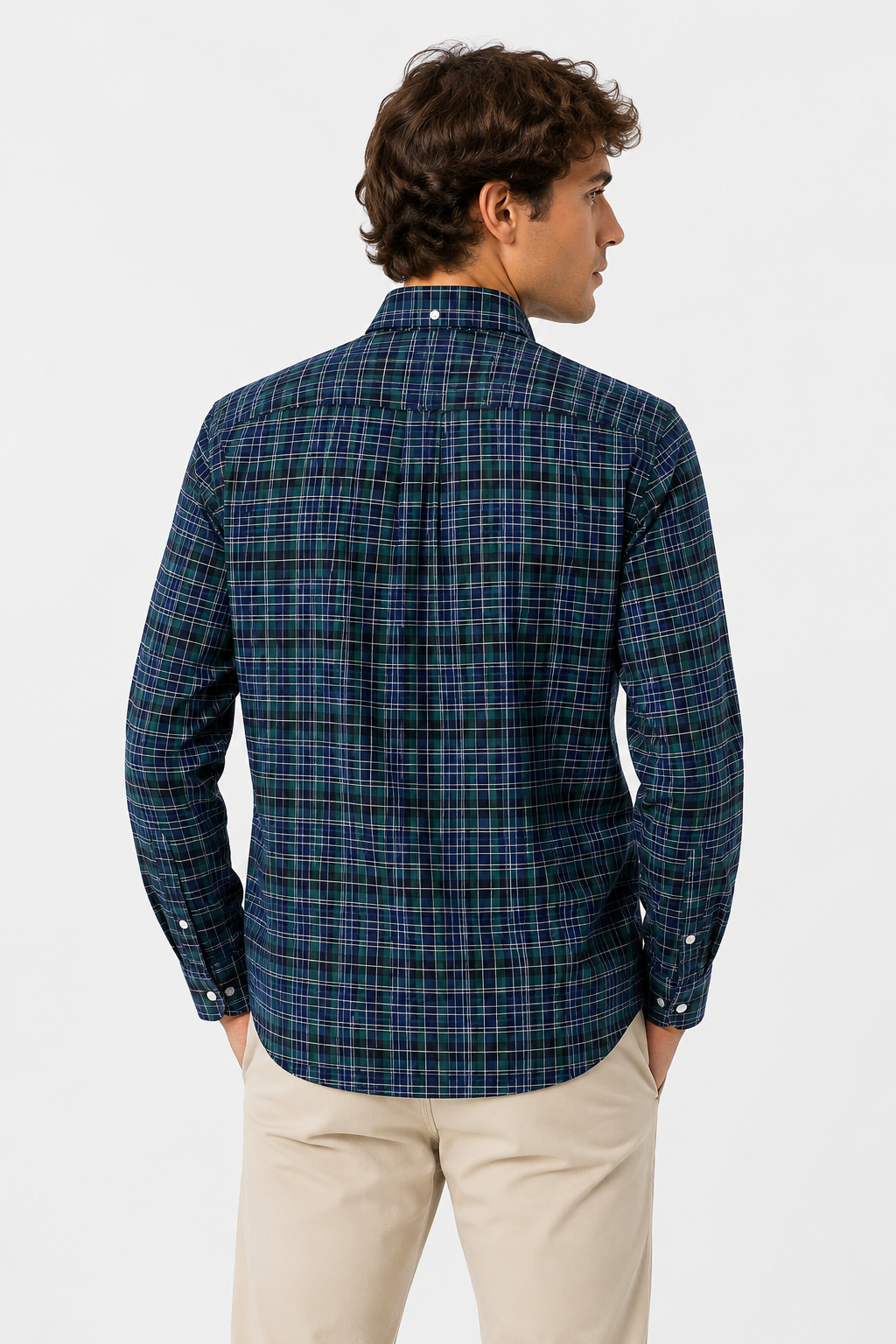 Camisa Cuadros Tricolor