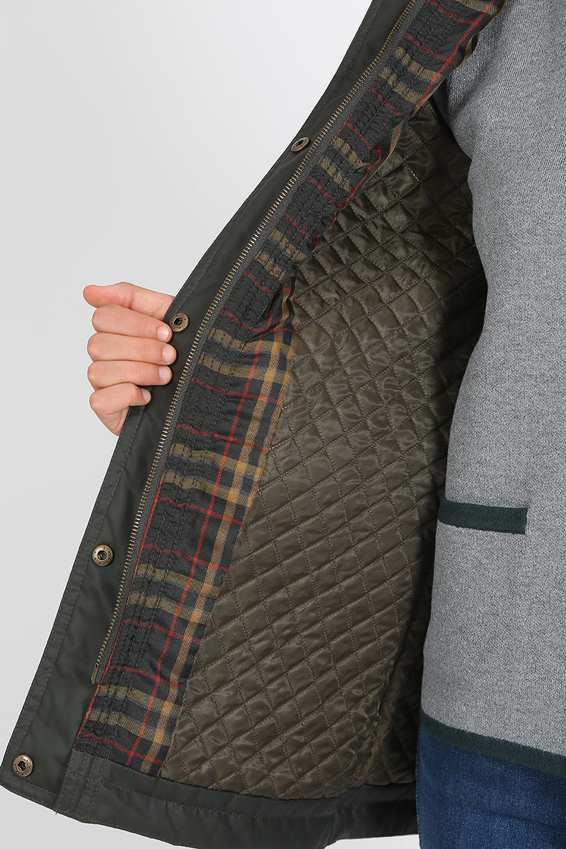 Parka Encerada Kaki